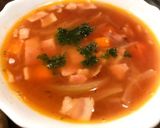 余り野菜とケチャップで！ミネストローネ作り方5写真