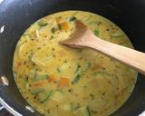 かぼちゃのカレー・ソイミルクスープ作り方4写真