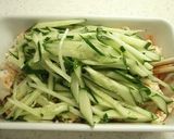 3分で完成！きゅうりの崩し豆腐キムチ和え作り方7写真
