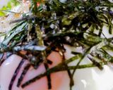目玉焼きに　刻み海苔作り方1写真