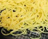 とろけるチーズをたっぷりの焼そば作り方2写真