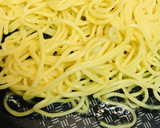 とろけるチーズをたっぷりの焼そば作り方2写真