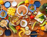 とうもろこしとズッキーニの彩りスープ作り方9写真