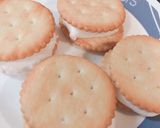 マシュマロとクラッカーのふわさくサンド作り方4写真