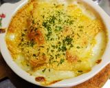 クリームシチューからリメイクのグラタン♪作り方25写真