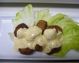 肉団子【スイートマヨソース】。作り方3写真
