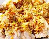 レンジで簡単！ラー油でピリ辛★油淋鶏たれ作り方5写真