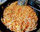 ケチャップ焼きうどん作り方4写真