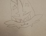ポケモン　ニャヒート　キャラ弁当作り方1写真