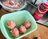 簡単つくねと椎茸肉詰めと肉茄子、弁当にも作り方3写真