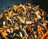 ひじきも昆布も海藻たっぷり煮しめ作り方3写真