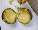 サラダチキンチリソースアボガドサンド作り方3写真