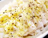 レンジ４分★ぷりぷり鶏もも肉のねぎ塩だれ作り方13写真
