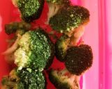 トマトとブロッコリーの卵いため作り方1写真
