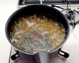 【秋の味覚】絶品♪舞茸と明太子パスタ作り方1写真