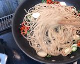 生唐辛子とシラスのパスタ作り方4写真