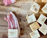 簡単ヘルシー【絹揚げの豚巻きコク照り焼き作り方3写真