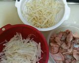 焼き鮭リメイク　キムチ作り方1写真