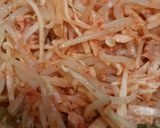 焼き鮭リメイク　キムチ作り方3写真