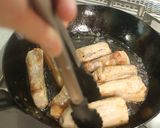 再現！松屋の！牛と味玉の豚角煮丼♪作り方2写真