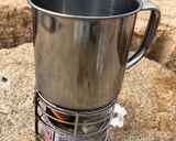 ツナ缶の焚き火でチキンラーメン作り方3写真