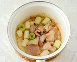 鶏肉と椎茸のみぞれ煮作り方3写真