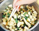 ナスといんげんのシソ風味味噌炒め作り方4写真