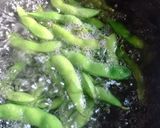 たまには カレー塩で♪枝豆作り方1写真