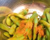 たまには カレー塩で♪枝豆作り方3写真