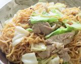 全粒粉パスタで豚肉キャベツの塩麹焼きそば作り方13写真