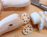 レンコンのサクッとカレーコンソメ揚げ作り方1写真