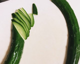 きゅうりとレタスとトマトの中華風サラダ作り方2写真
