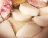 圧力鍋で簡単８分はまちあら煮 大根作り方3写真