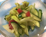 きゅうりとレタスとトマトの中華風サラダ作り方12写真
