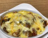 ナスと鶏のトマトグラタン作り方4写真