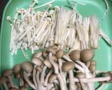 6種の木の子のクリームスープパスタ作り方6写真