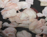 もちもち鶏皮とごぼうのきんぴら作り方2写真