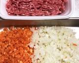 市販ルーで☆挽肉と大豆のカレーライス作り方1写真