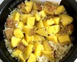 塩麹でさつまいもご飯作り方4写真