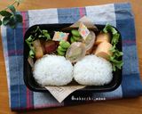 白くまむすび弁当☆簡単かわいいキャラ弁作り方3写真