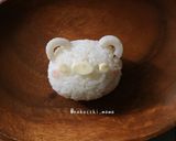 白くまむすび弁当☆簡単かわいいキャラ弁作り方6写真