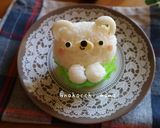 白くまむすび弁当☆簡単かわいいキャラ弁作り方8写真