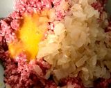 超簡単ハンバーグ お弁当にも 冷凍可能作り方5写真
