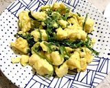 ほうれん草とはんぺんの卵炒め作り方4写真