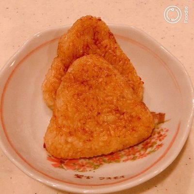 オーブントースターで、絶品、焼きおにぎり by クックまいなな