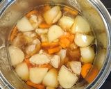 鶏とかぶの煮物作り方3写真