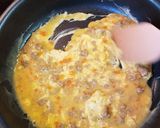 挽肉ストックで簡単⭐お手軽オムレツ⭐作り方2写真
