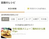 令和!!給食メニュー♡鶏肉のから揚げஐஃ作り方12写真