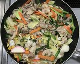低糖質☆乾燥こんにゃくパスタでちゃんぽん作り方12写真