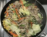 低糖質☆乾燥こんにゃくパスタでちゃんぽん作り方10写真